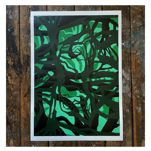 Ecclesall Woods - Limited Edition Screen Print
